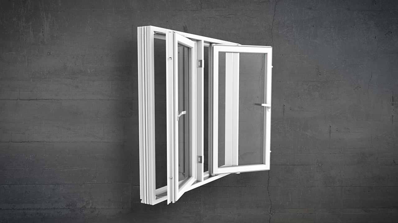 Side-swing window